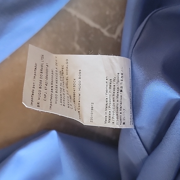 Hugo Boss Mens Dress Shirt, Sz 16 - Picture 11 of 11